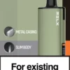 RELX 悅刻 X-BOX 16000口 換彈拋棄式電子煙套裝｜12W-16W雙段功率調節 Mesh網狀芯 3%丁鹽，台灣現貨正品快速出貨