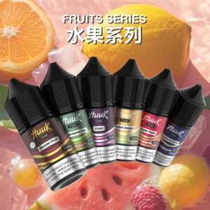 水果-300x300 MEHA 魅嗨 HUUK 煙油 30ml巨量裝|30mg尼古丁鹽黃金配比 適用於注油小煙,台灣現貨正品快速出貨